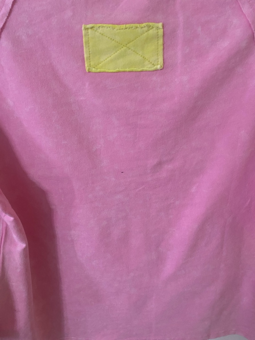 Sage & Fly Pink Floral Appliqué Crewneck Top - Picture 7 of 9